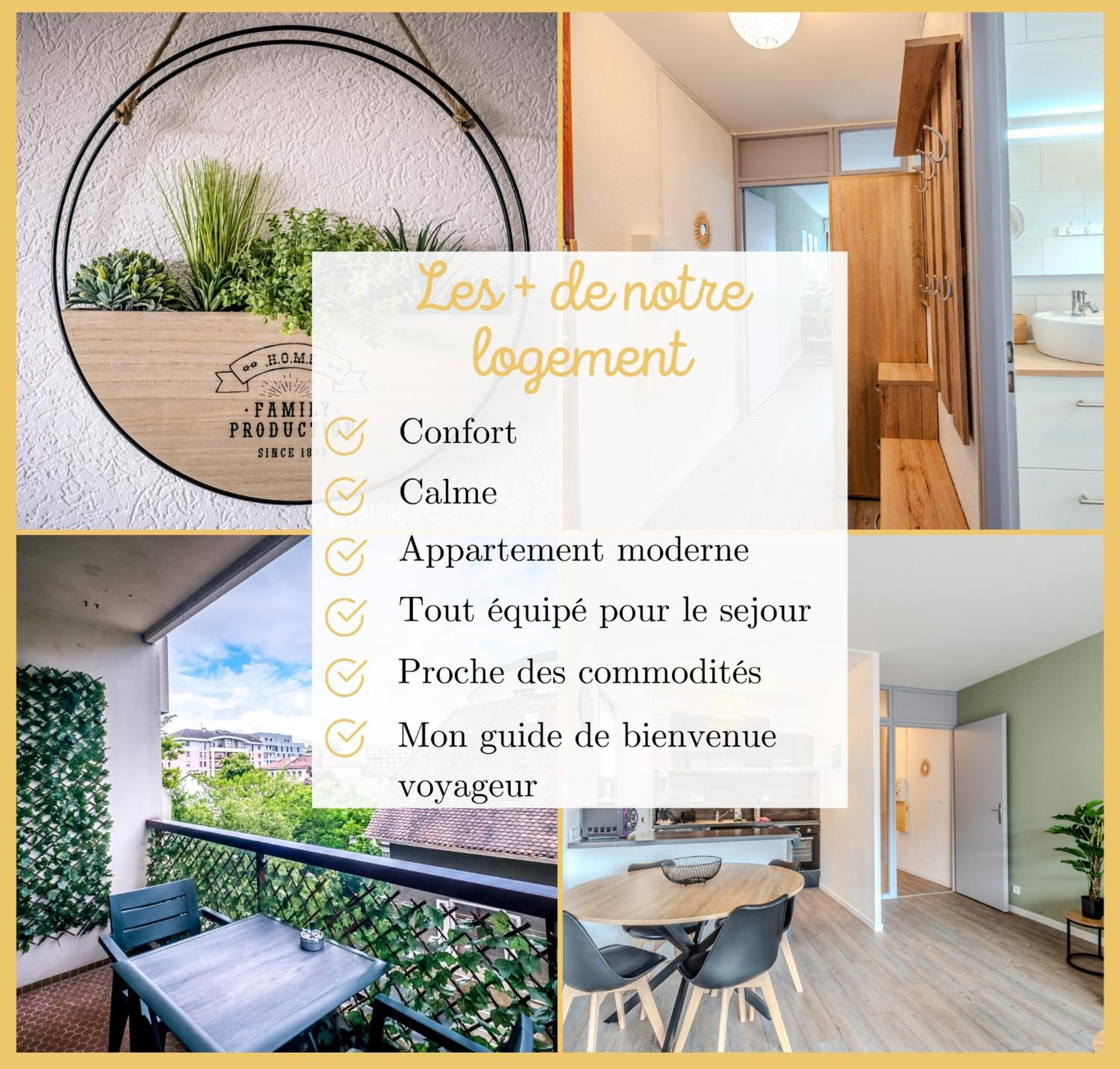 Chez Chris I T2 I Annemasse Apartment Exterior foto
